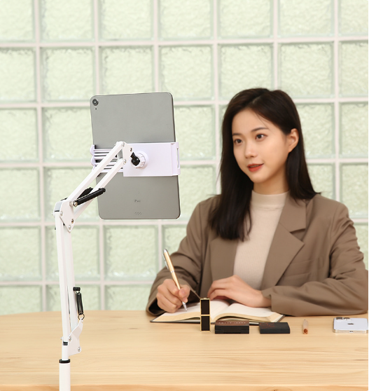 Lazy Arm Universal Giá đỡ cây treo Nhôm Lò Xo cho Điện Thoại Máy Tính Bảng Đỡ Sàn ️ FREESHIP ️
