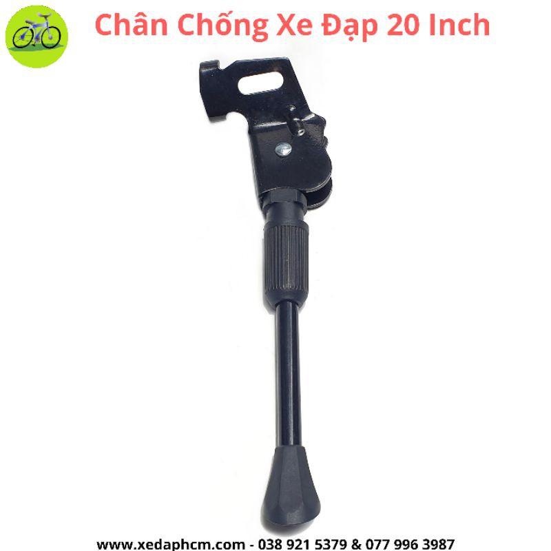 Chân chống xe đạp Bánh 20 inch đen siêu chắc bền