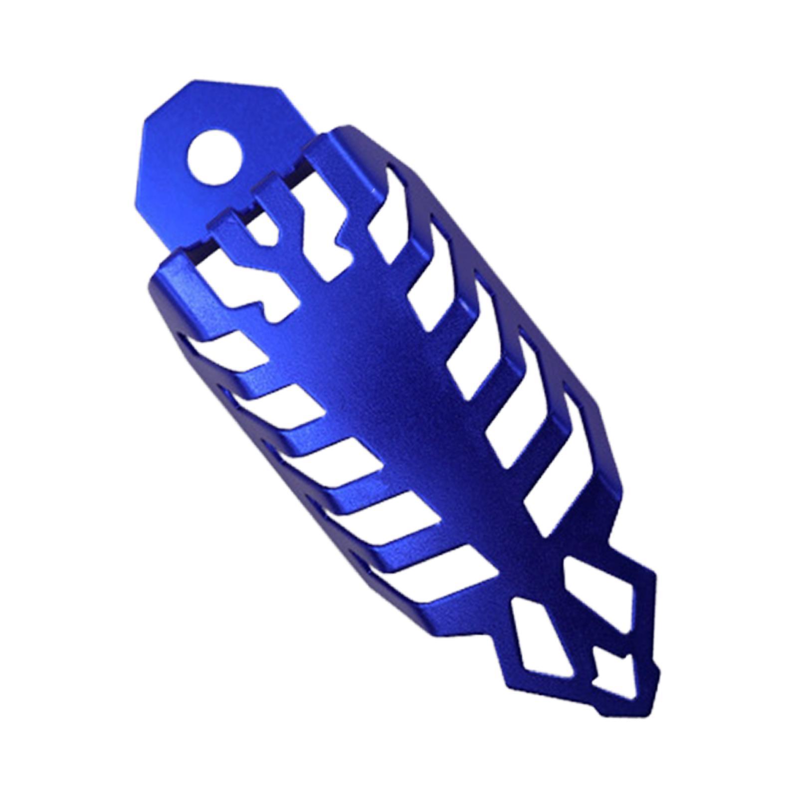 T6063 Aluminum Alloy Motorcycle Shock Absorber Cover Replaces Blue