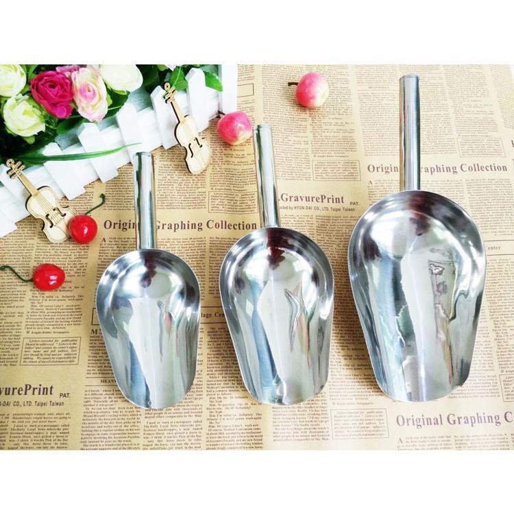 XẺNG XÚC NGŨ CỐC INOX 201