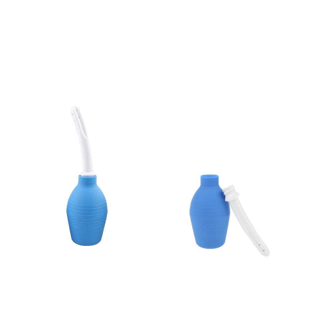 2 Pcs 310ml Men Women Enema Bulb Clean Anal Silicone Douche with Nozzle
