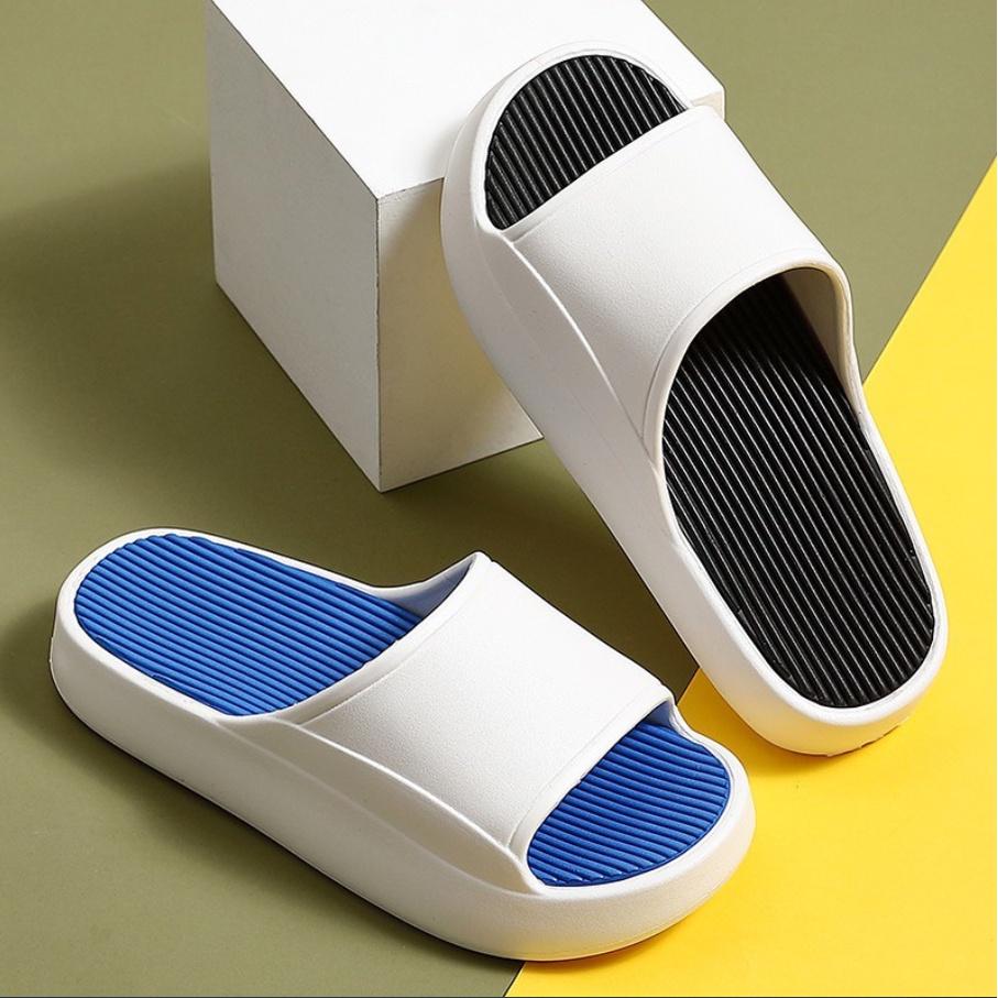 Dép bánh mì ulzzang nam nữ siêu dày đế 4cm chống nước chất liệu cao cấp (D68 -2
