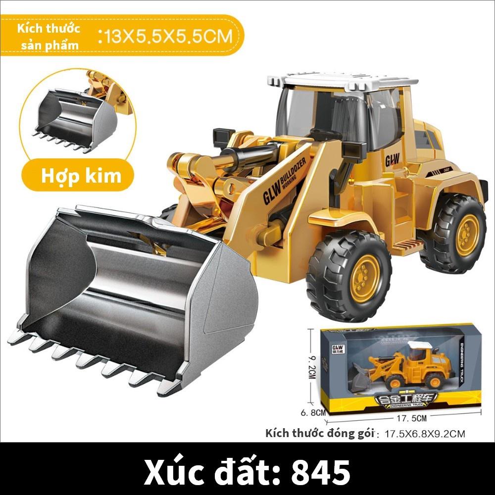 Mô hình xe công trình, đồ chơi giáo dục cao cấp.