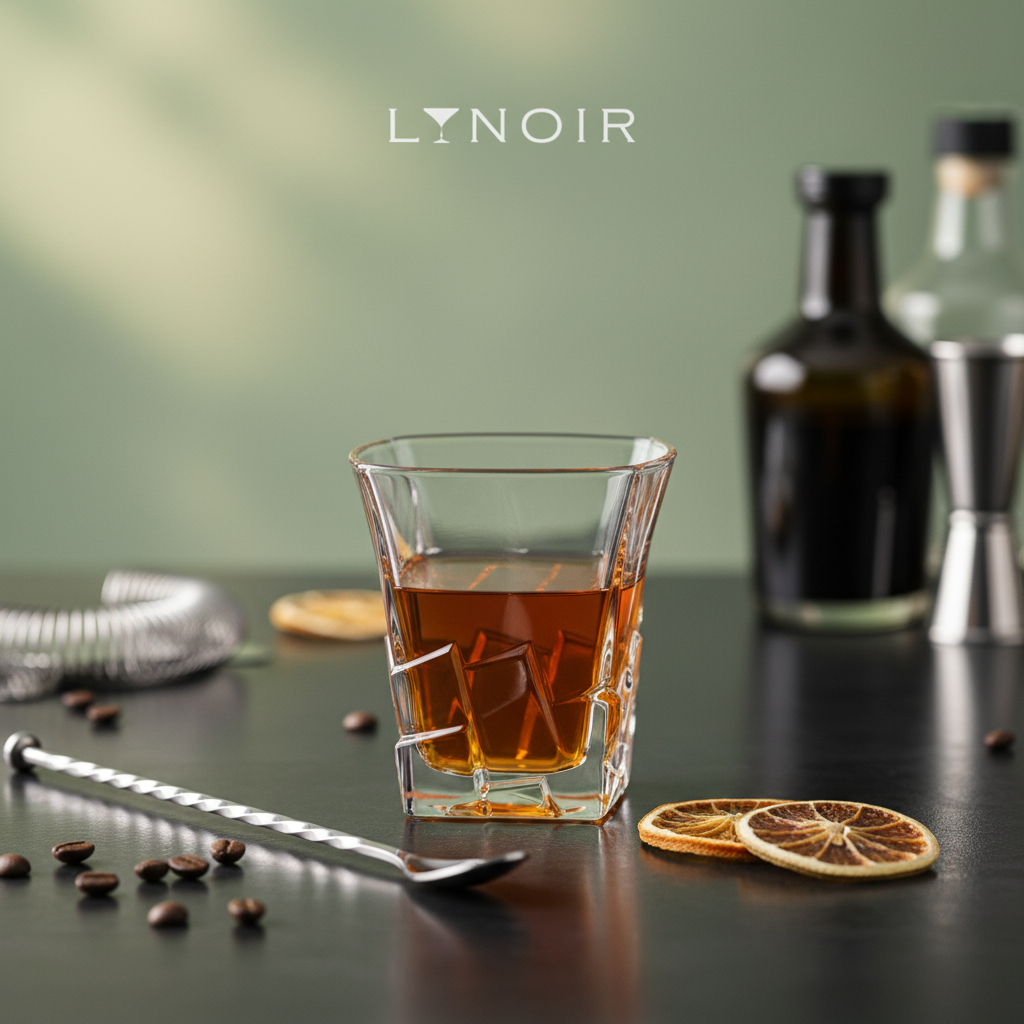 Ly Thủy Tinh Whisky - Cube Base Rocks | 280ml | [LYNOIR_LY039