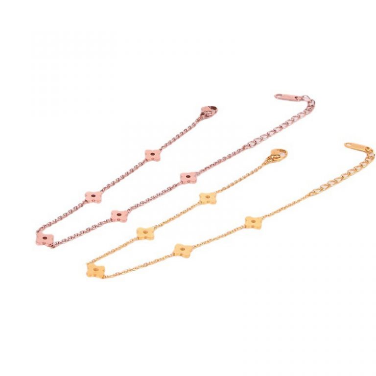Lắc Chân Hoa Nhỏ Titan Ko Han Rỉ TT 3822
