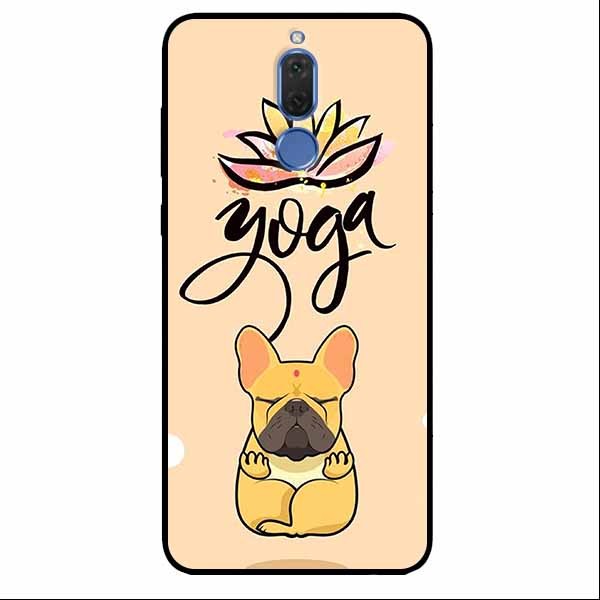 Ốp lưng in cho Huawei Nova 2i Mẫu Cún Yoga