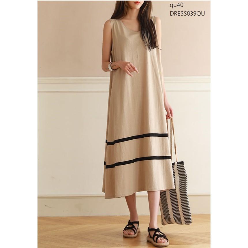 DRESS753 ĐẦM MAXI VIỀN THIẾT KẾ