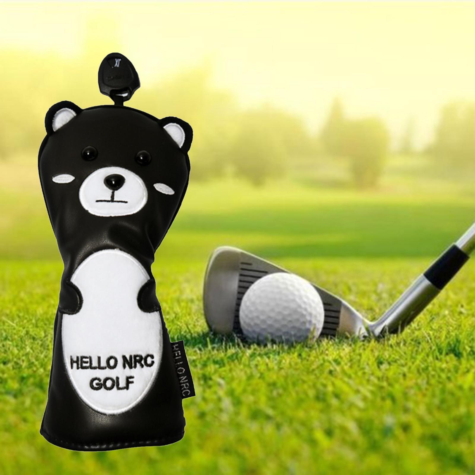 Protective Golf Club Head Cover Headcover Waterproof Hybrid