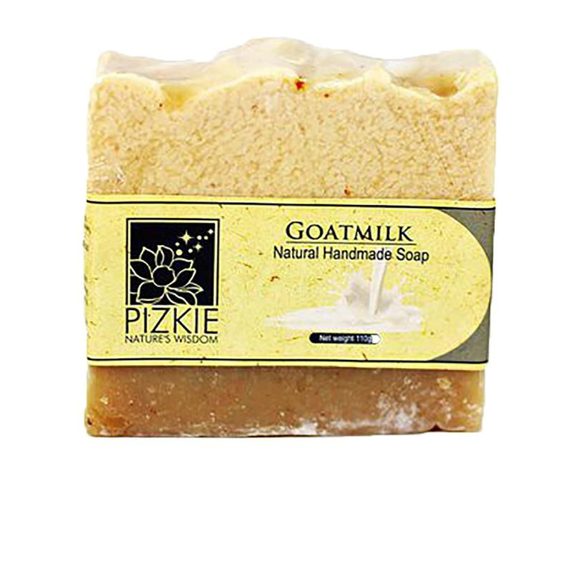 Xà Phòng Thiên Nhiên GOATMILK SOAP PIZKIE  SỮA DÊ 110gr