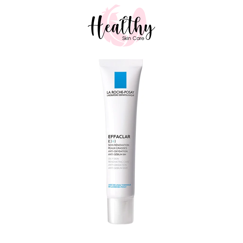 Kem Dưỡng Giúp Cải Thiện Bề Mặt Da, Giảm Mụn Đầu Đen và Giảm Bóng Nhờn La Roche Posay Effaclar K+ 40ml