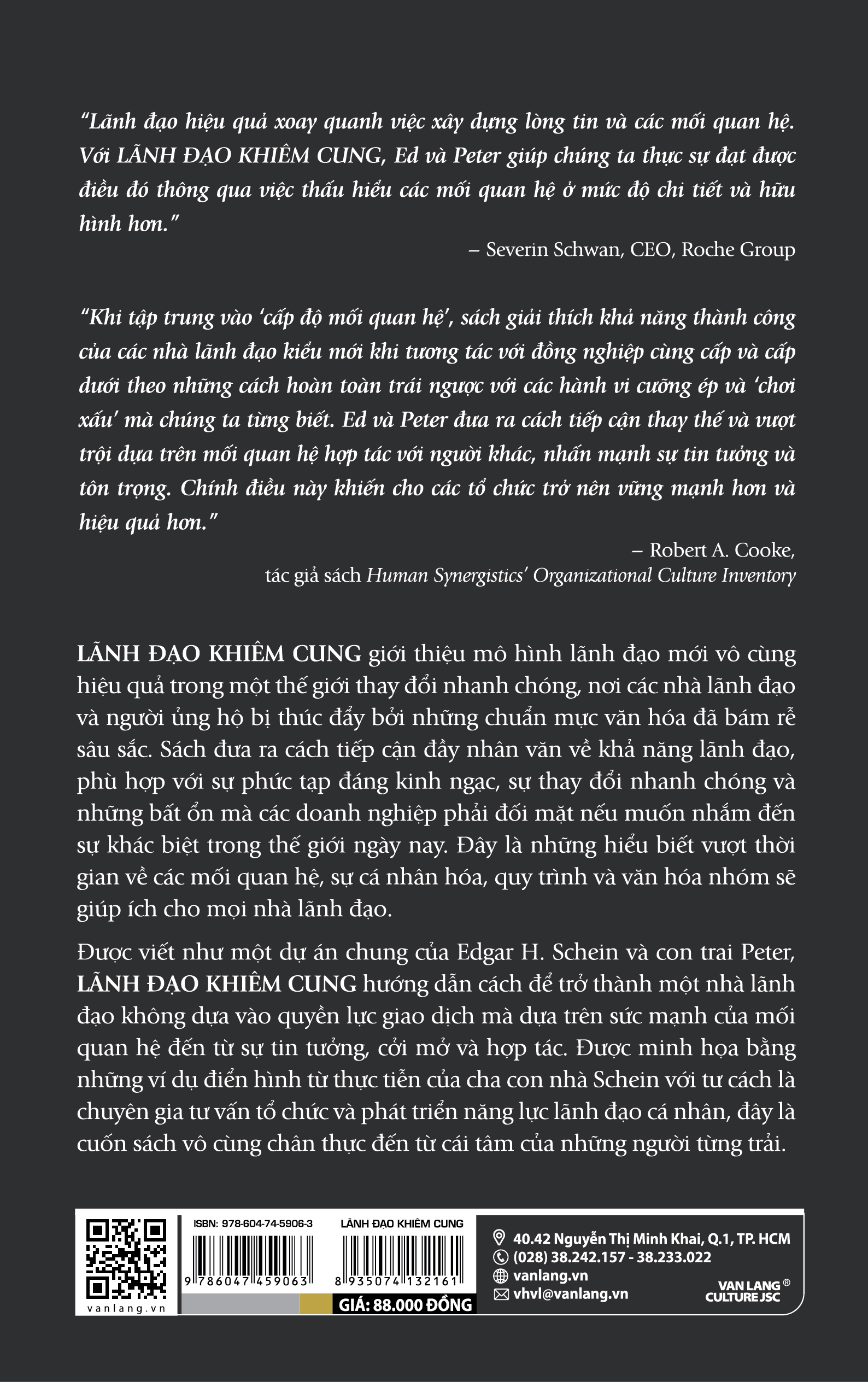 Lãnh Đạo Khiêm Cung - Vanlangbooks