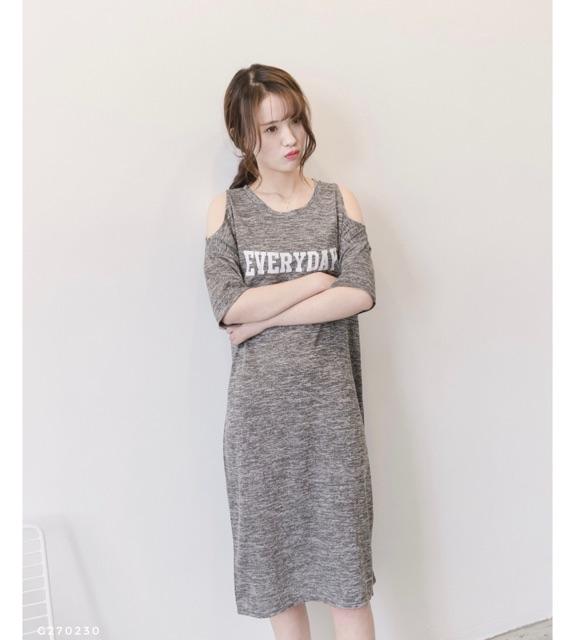 VT07 Váy suông everyday cho con bú sz M-3xl KÈM ẢNH THẬT