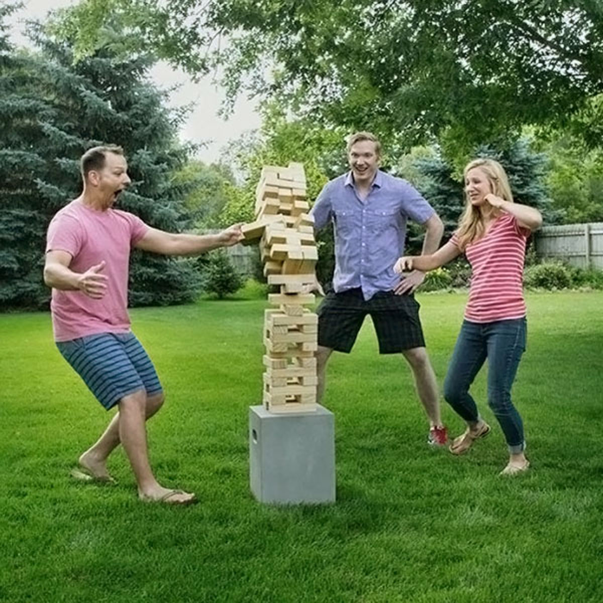 ĐỒ CHƠI RÚT GỖ KHỔNG LỒ (JENGA GIANT)