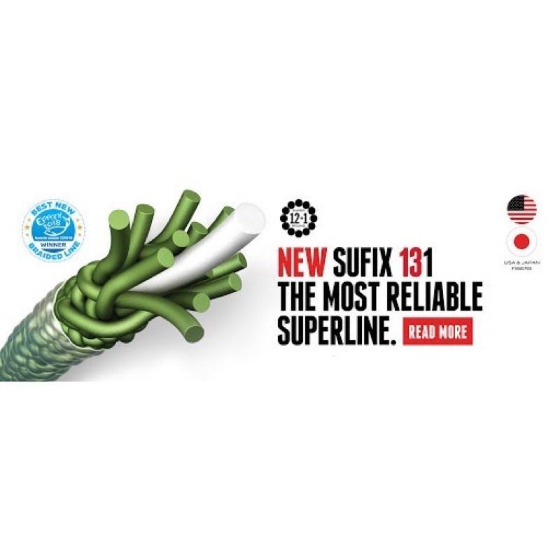 Dù câu dù chìm hàng dài 300m SUFIX 131 nano siêu bền hàng nhật bản