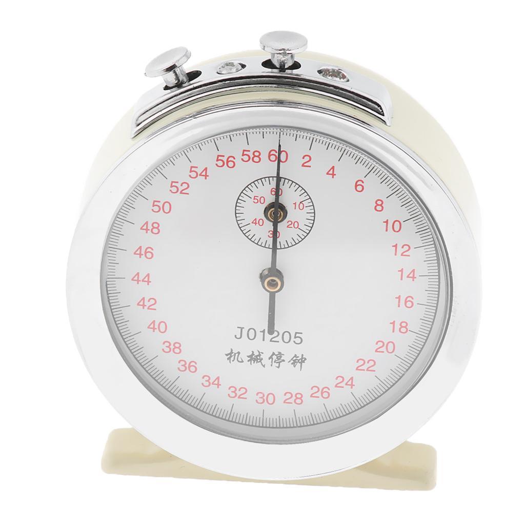 60s Mechanical Clock Stopwatch Physics Experiment Timer Sports