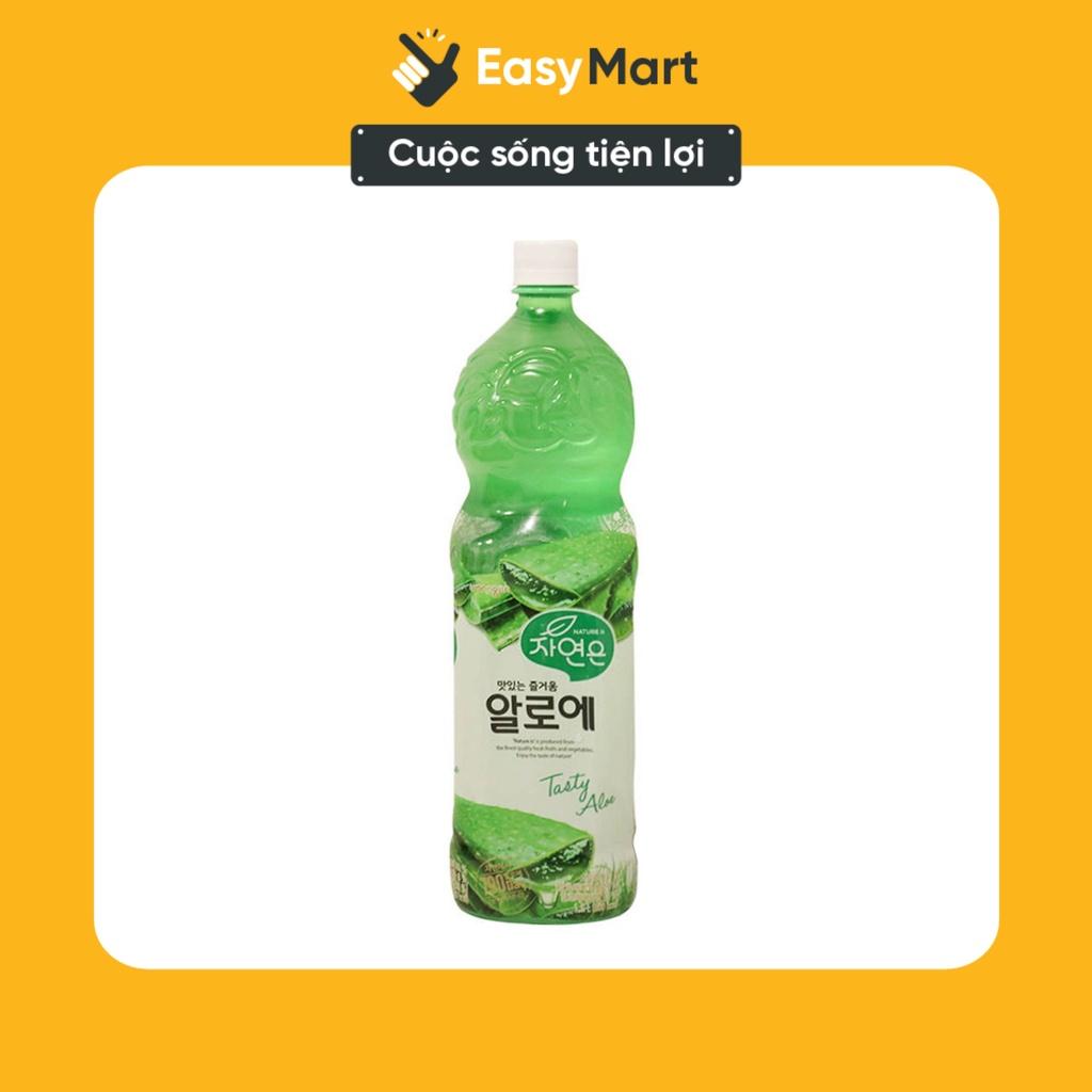 Nước nha đam Woongjin Aloe, M.D. 1.5l (chai)