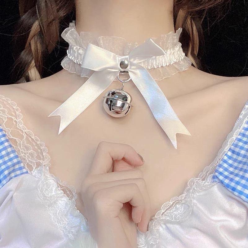 Vòng cổ lục lạc cosplay - Choker lục lạc con mèo