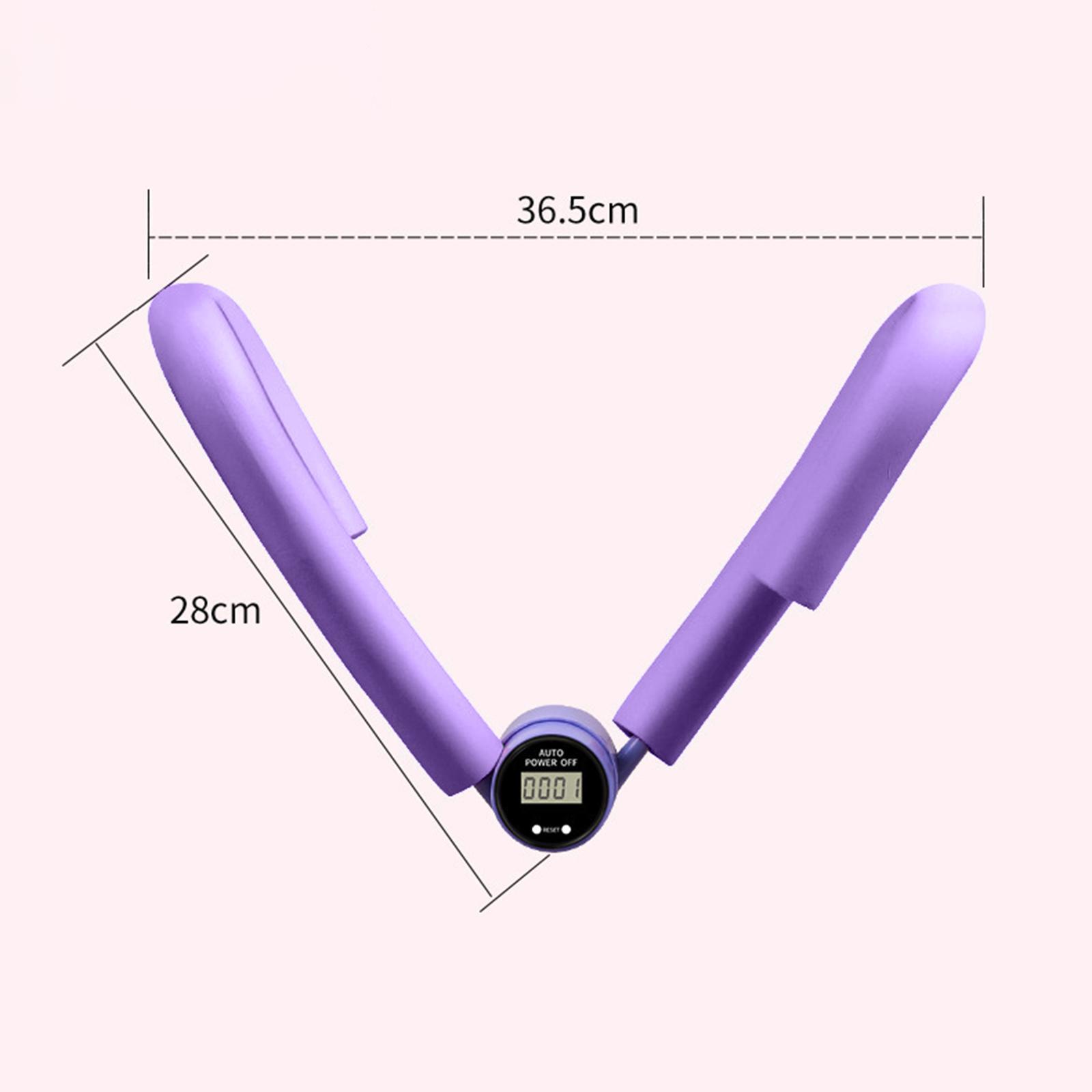 Inner Thigh Exerciser, Leg Thigh Exerciser with Counter, Bodybuilding Fitness Tool, Anti Slip Trainer Clip, Muscle Exerciser, Trimmer Hip Trainer