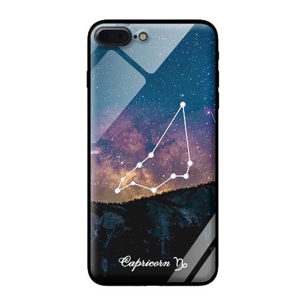 Ốp kính 12 cung Hoàng Đạo cho iPhone 7 Plus Capricorn - Hàng chính hãng