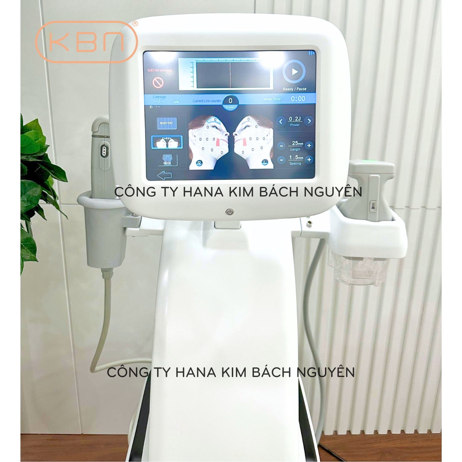 Máy làm ốm nâng cơ Hifu Lipo chính hãng