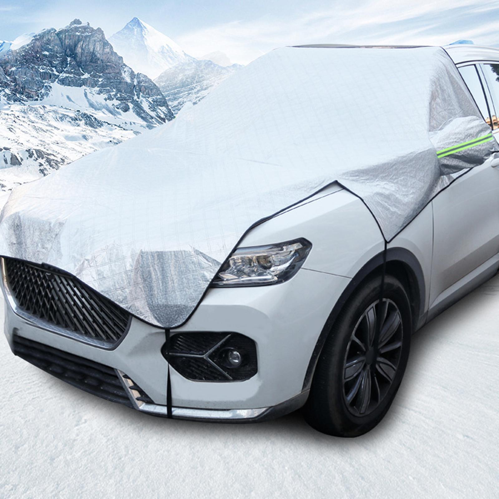 Car Windshield Snow Cover/ Front Window Automotive Cover/ Car Accessories Windproof Cover Windshield Protection for SUV