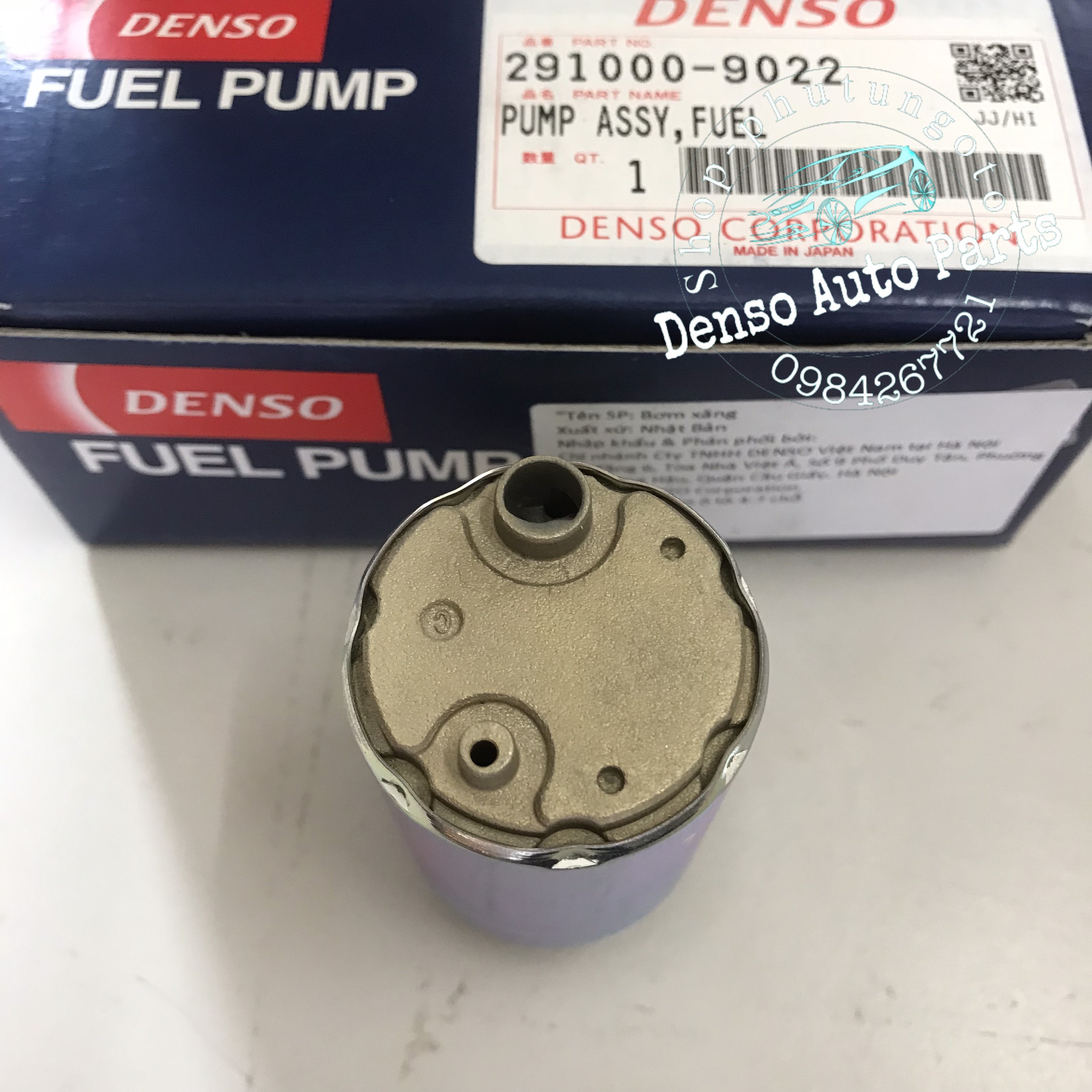 Bơm xăng Toyota innova, fortuner, hilux chính hãng Denso 291000-9022