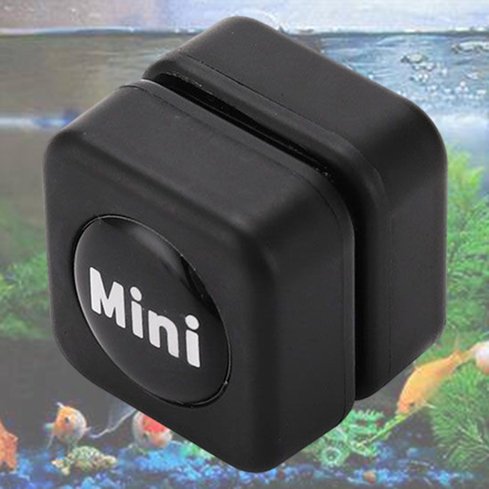 2Pcs Mini Magnet Fish Tank Brush Aquarium Glass Cleaner Durable Cleaning