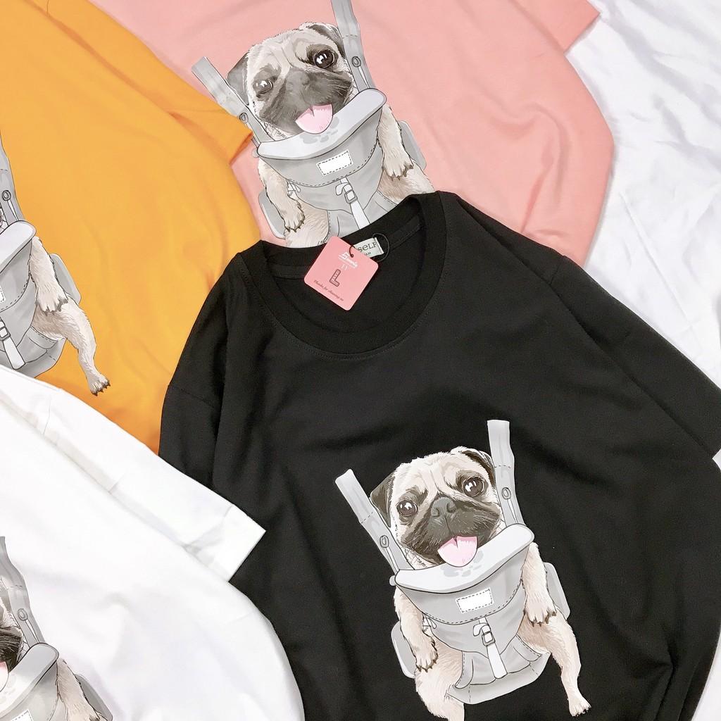 - Áo thun tay ngắn Be Yourself unisex size M L - CHÓ BALO