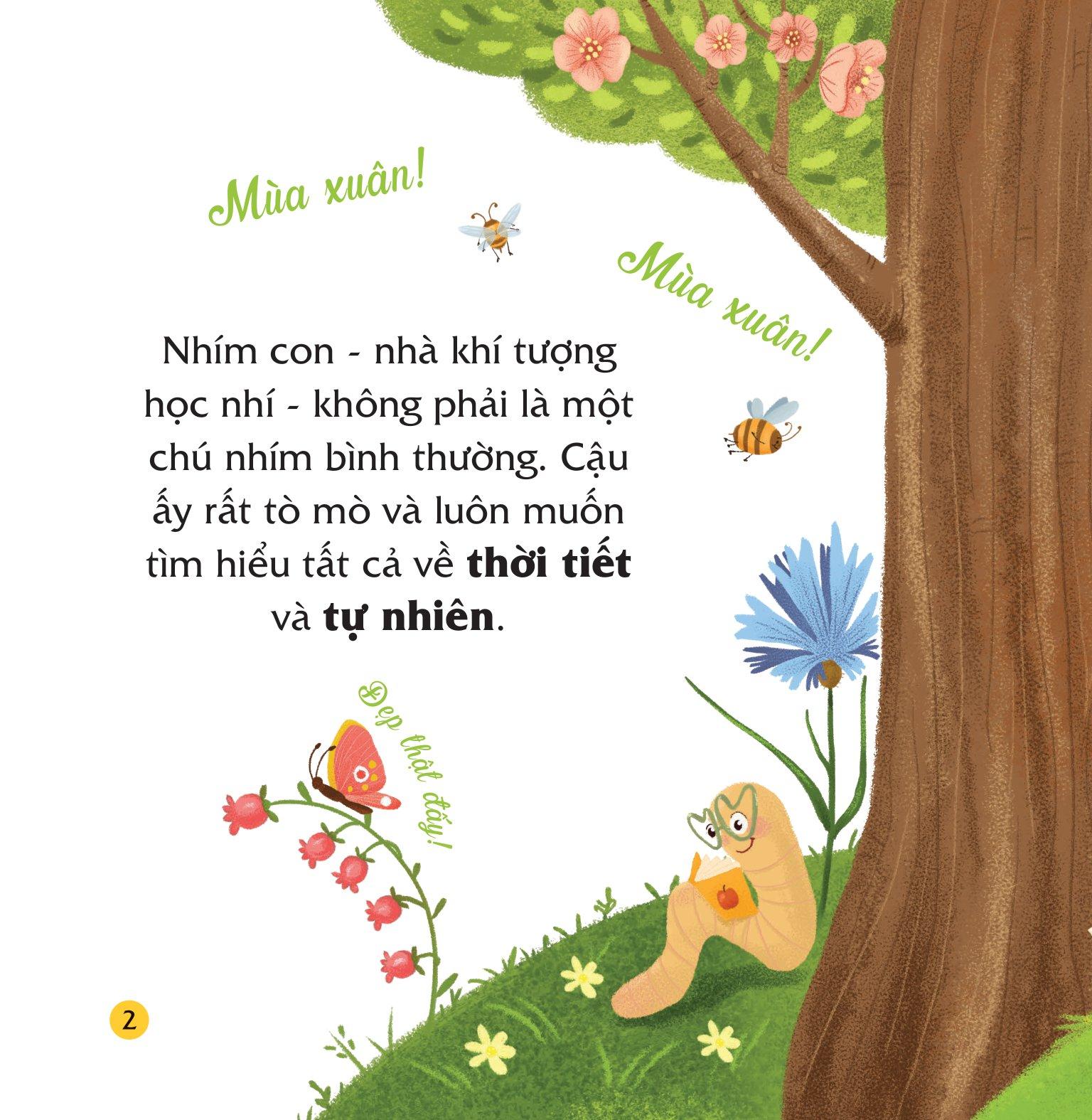 Bộ Sách Truyện Kể Bốn Mùa - Nhím Con Ham Học Hỏi
