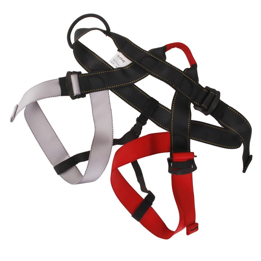 Half Body Safety Harness Sit Belts Protector for Outdoor Climbing Rappelling