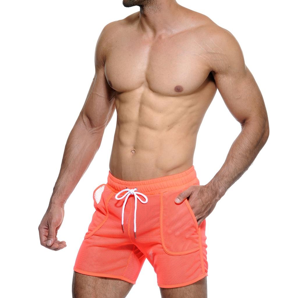 Quần shorts nam sporty STUD mesh shorts RW1053BBS08