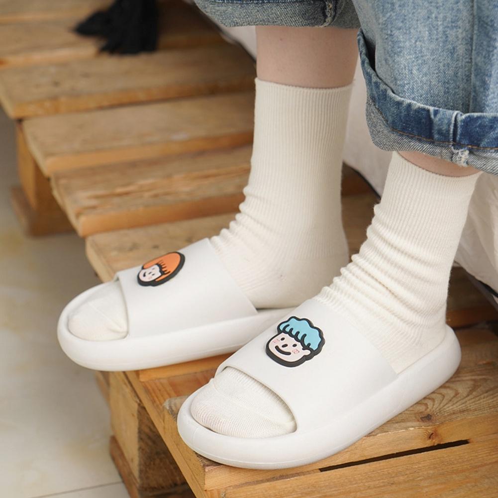 Dép đi trong nhà Dép bánh mì hình chibi dễ thương, 3 màu đen, cam, kem, size từ 36-40 HB