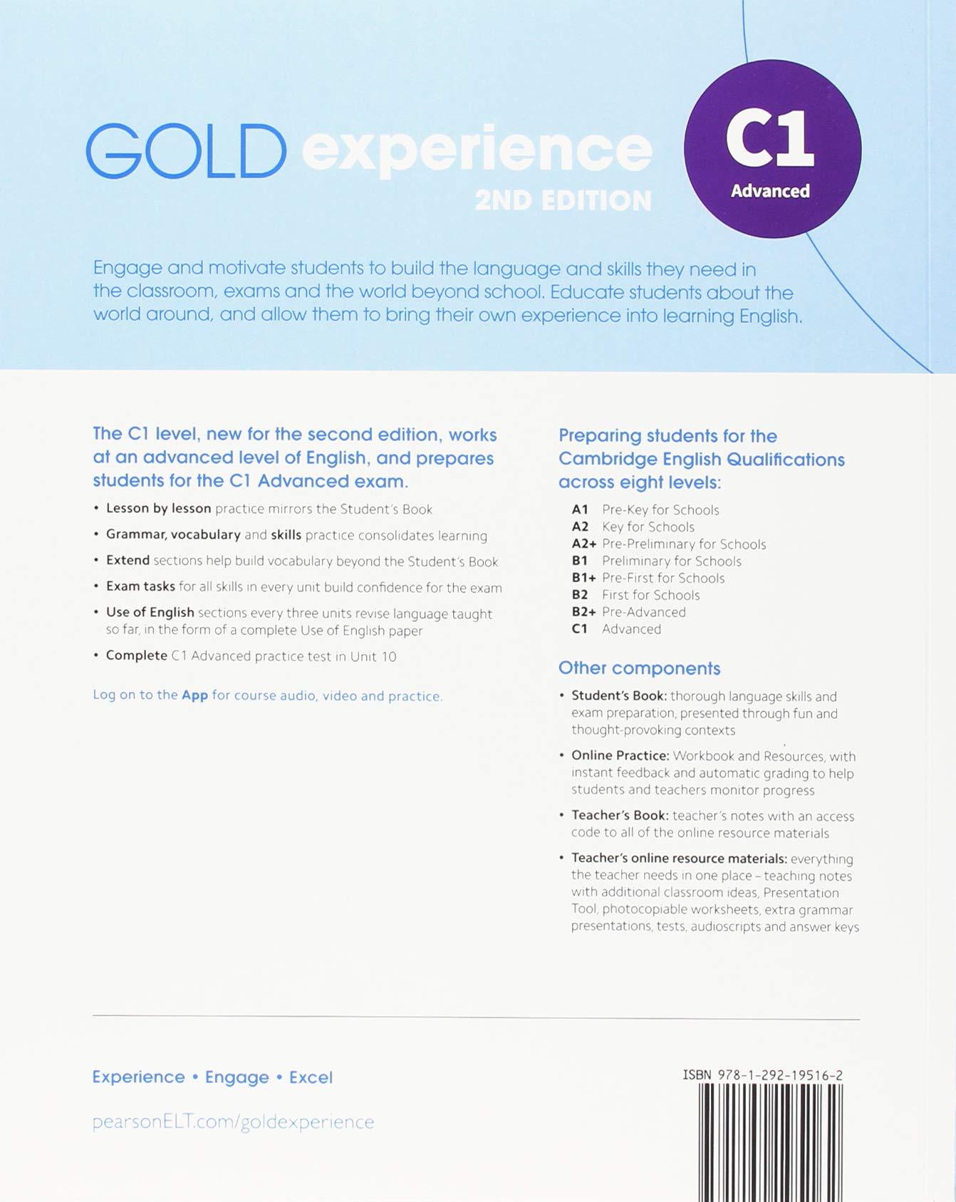Gold Experience 2Ed C1 Workbook