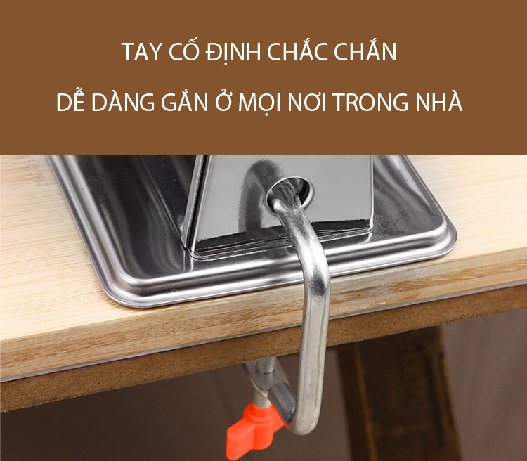 Máy Cắt Sợi 3 Lưỡi Cán Bột Mì, Làm Bánh canh, mì tươi, hủ tiếu inox Thái Lan