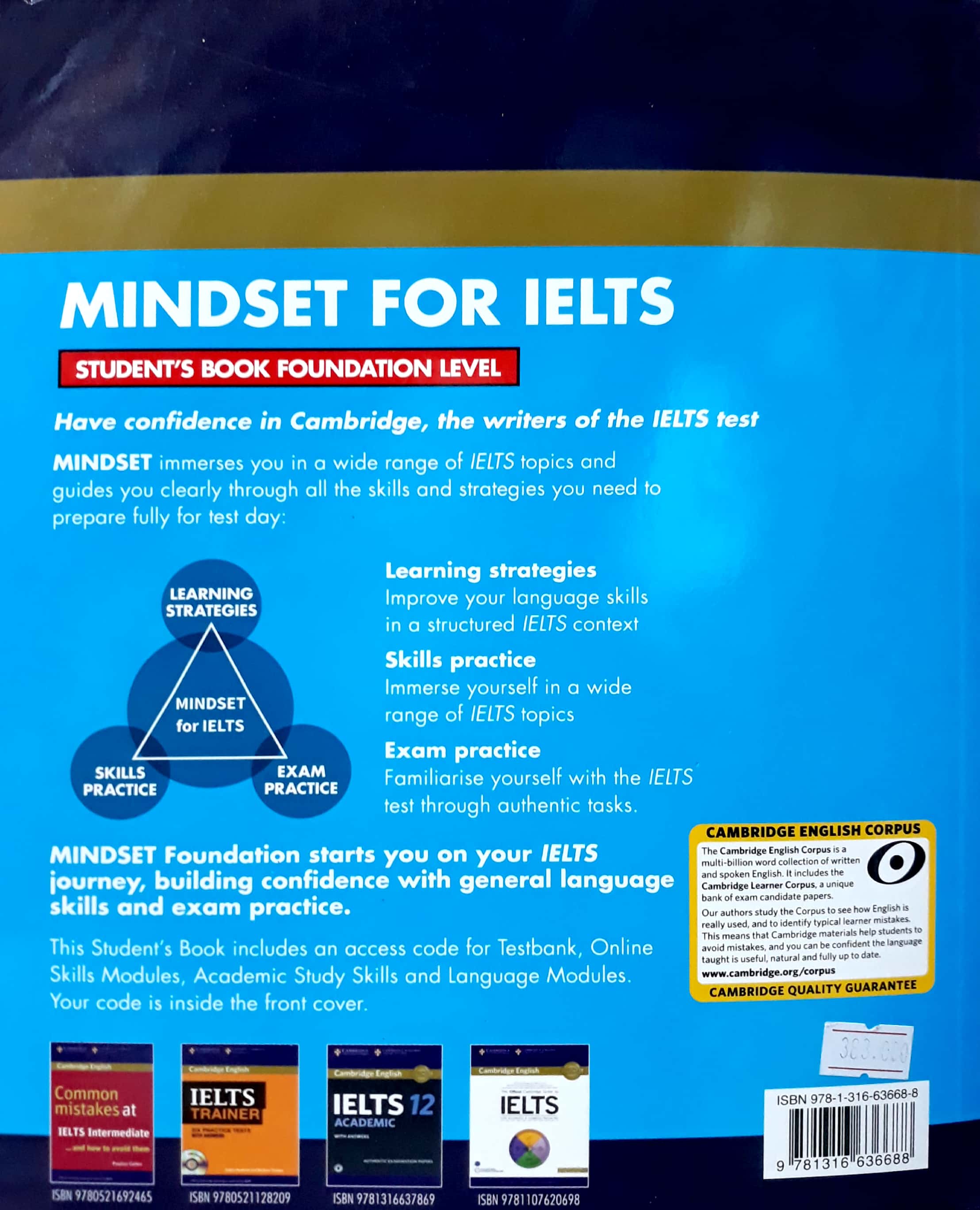 Mindset for IELTS Foundation Student's Book with Testbank and Online Modules: An Official Cambridge IELTS Course