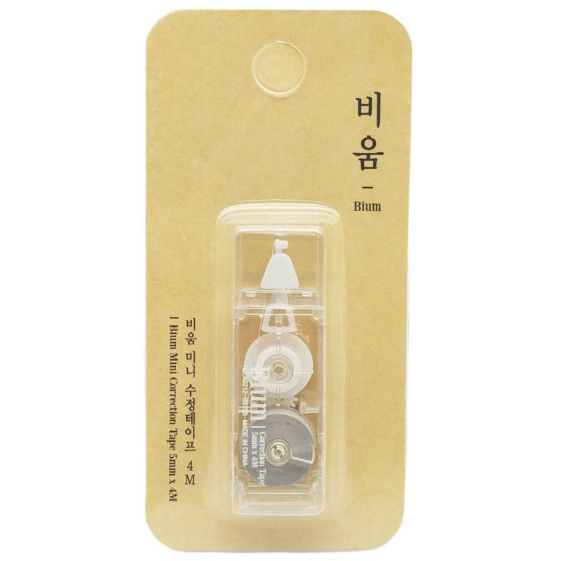 Bút Xóa Kéo Bium Mini 5mm x 4m - Morning Glory 40212-89758 - Màu Trắng