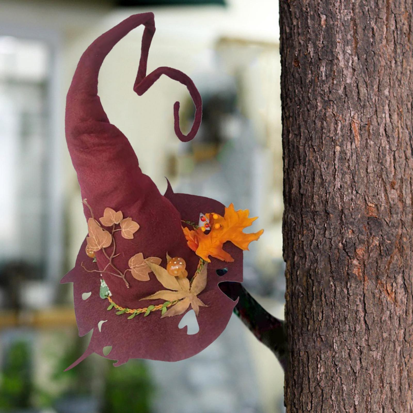 Witch Hat Wool Knitted for Party Masquerade Cosplay Costume