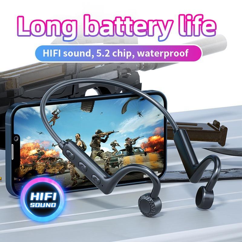 Tai Nghe Không Dây KS19 IPX5 Bluetooth 5.1 Trọng Lượng Nhẹ Chống Thấm Nước Có Micro Chất Lượng Cao