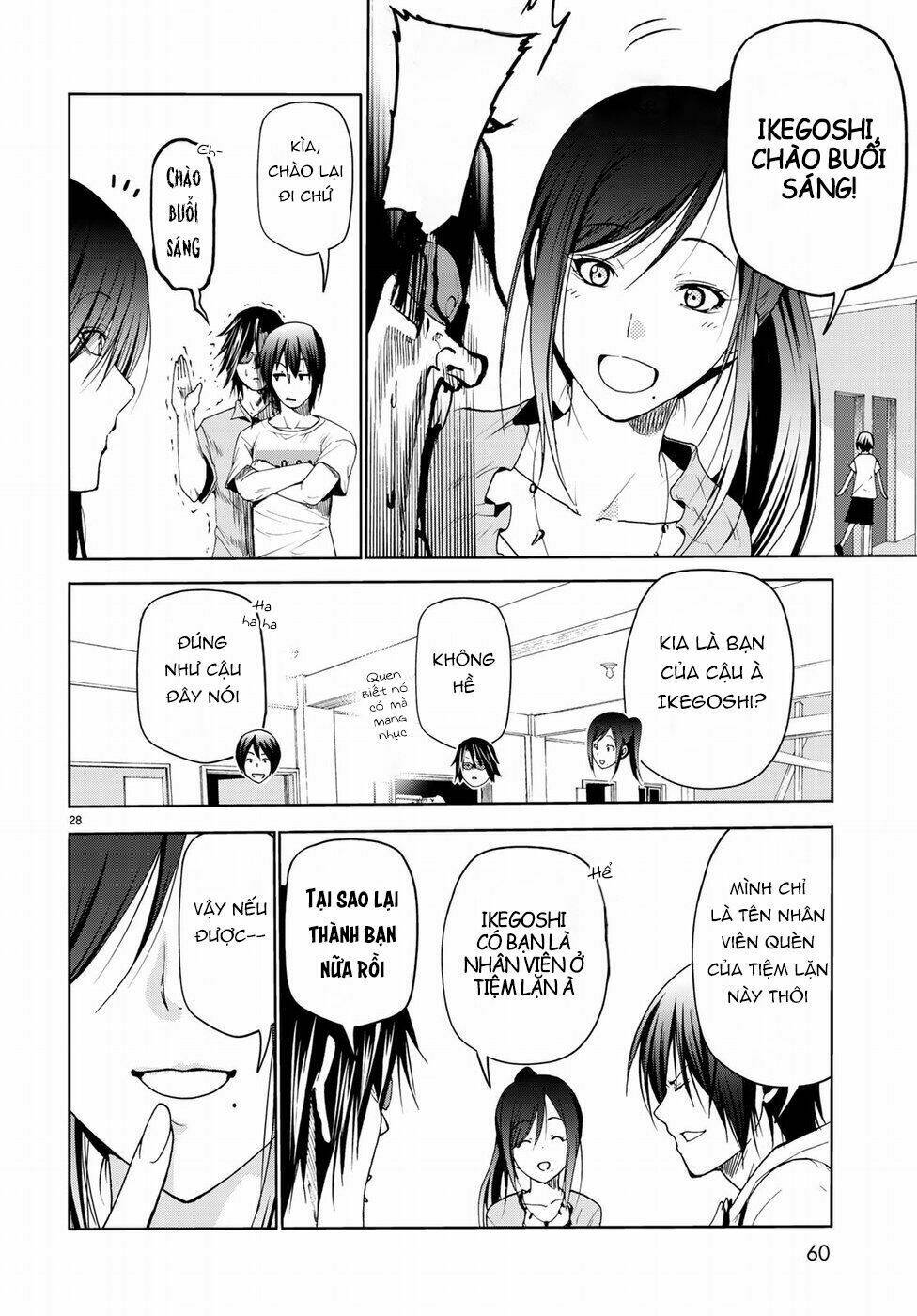 Cô Gái Thích Lặn - Grand Blue Chapter 52 - Trang 28