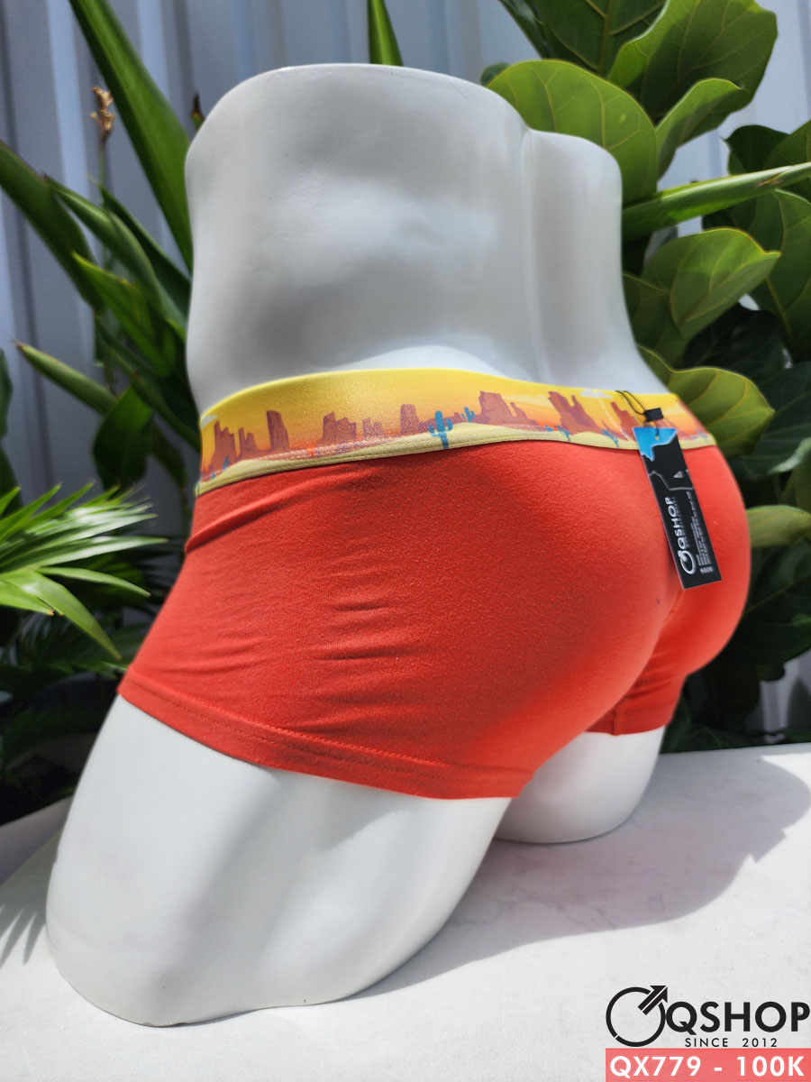 Quần lót boxer nam thun cotton sành điệu QSHOP QX779