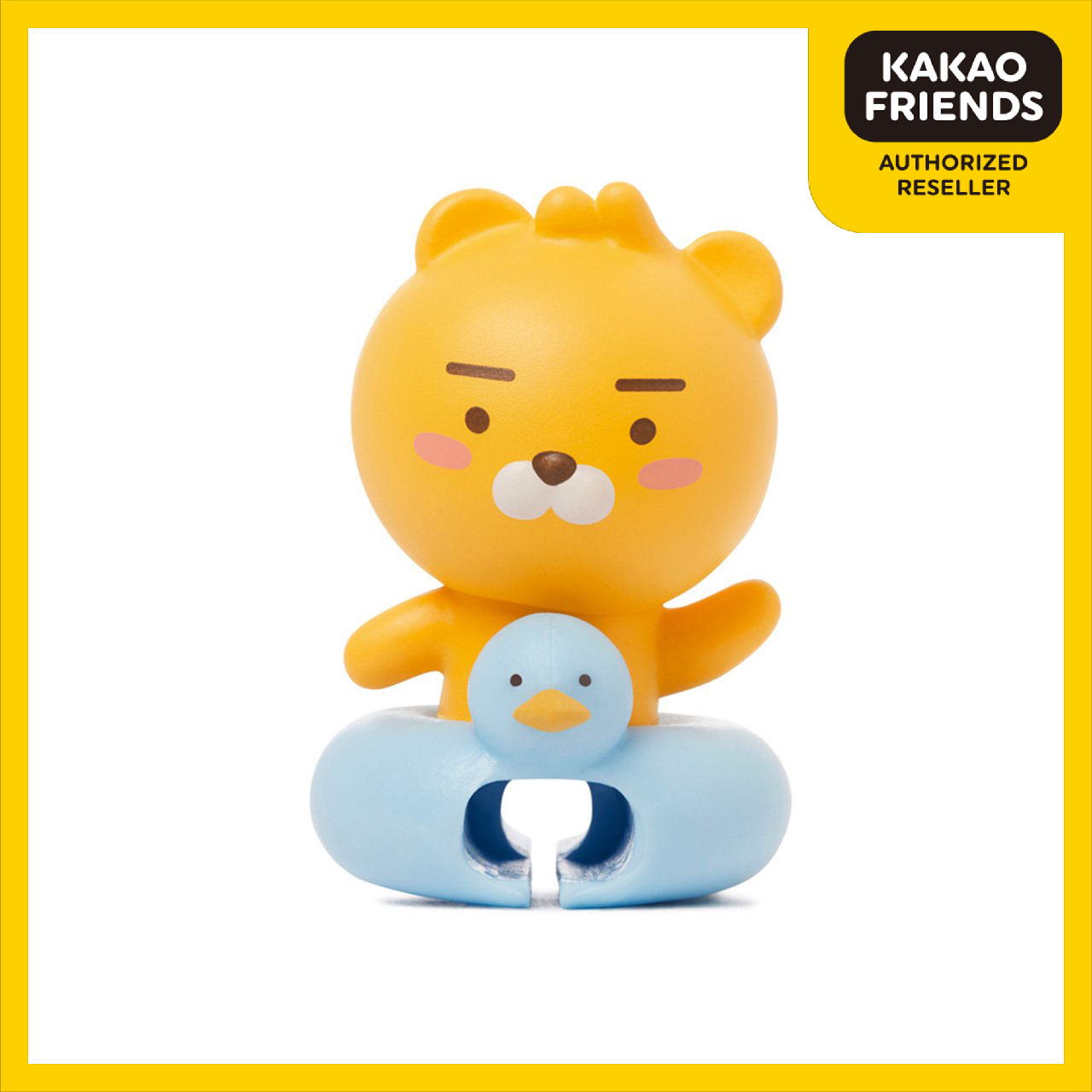 Bộ Bảo Vệ Cáp Sạc Kèm Dây Cáp USB Type-C Little Ryan Kakao Friends Hàng Chính Hãng