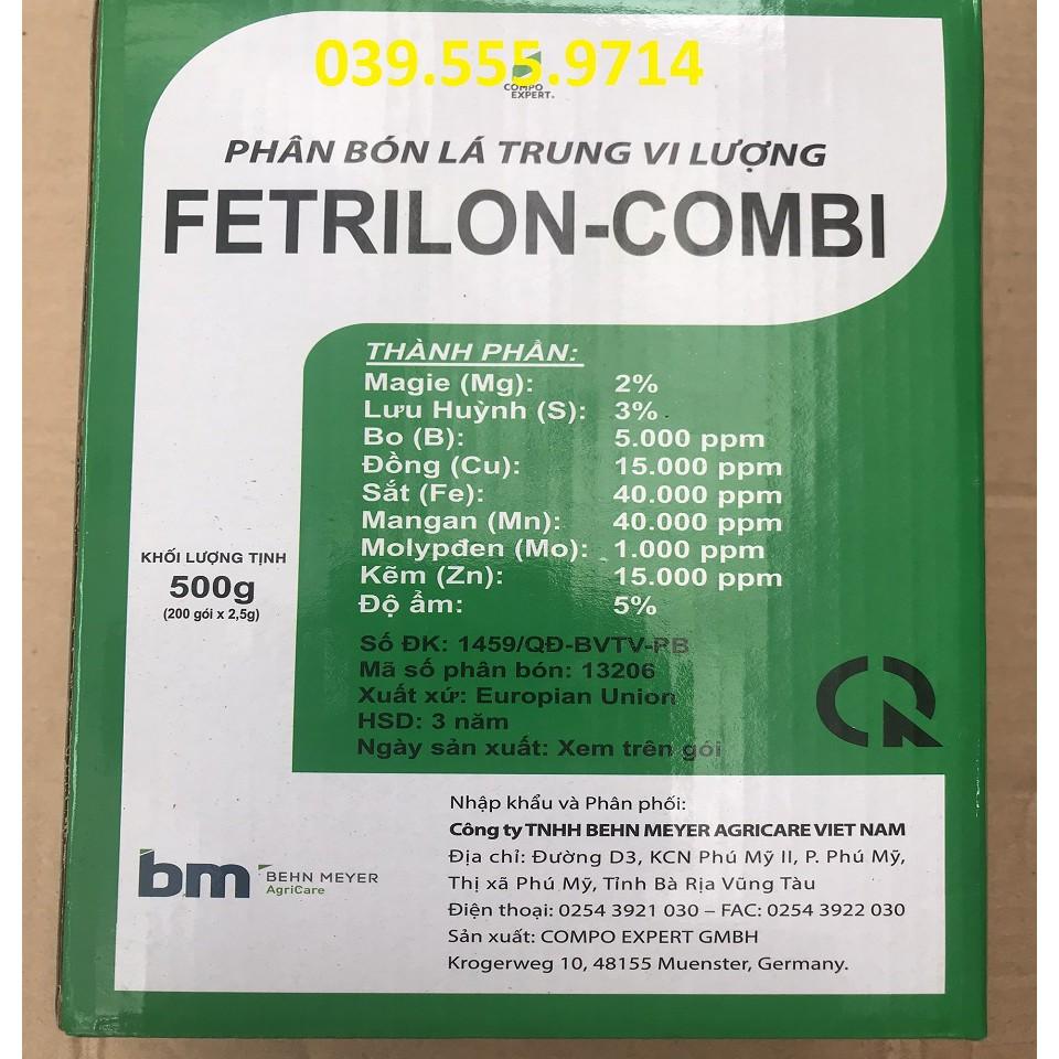 Phân Bón Lá Vi Lượng FETRILON 25g - Chống Vàng Lá Rụng Quả Non