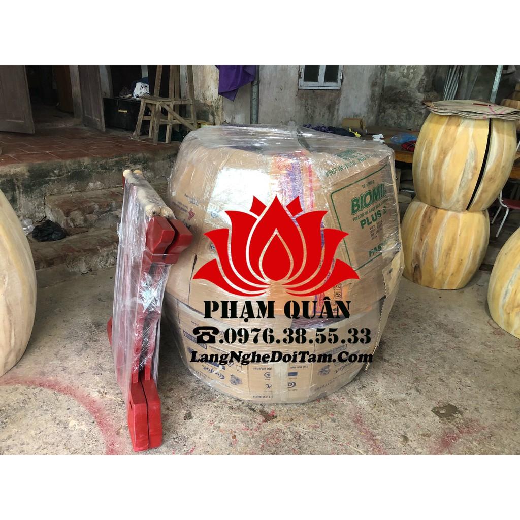 Trống trường học, trống đình chùa lễ hội tặng kèm giá trống