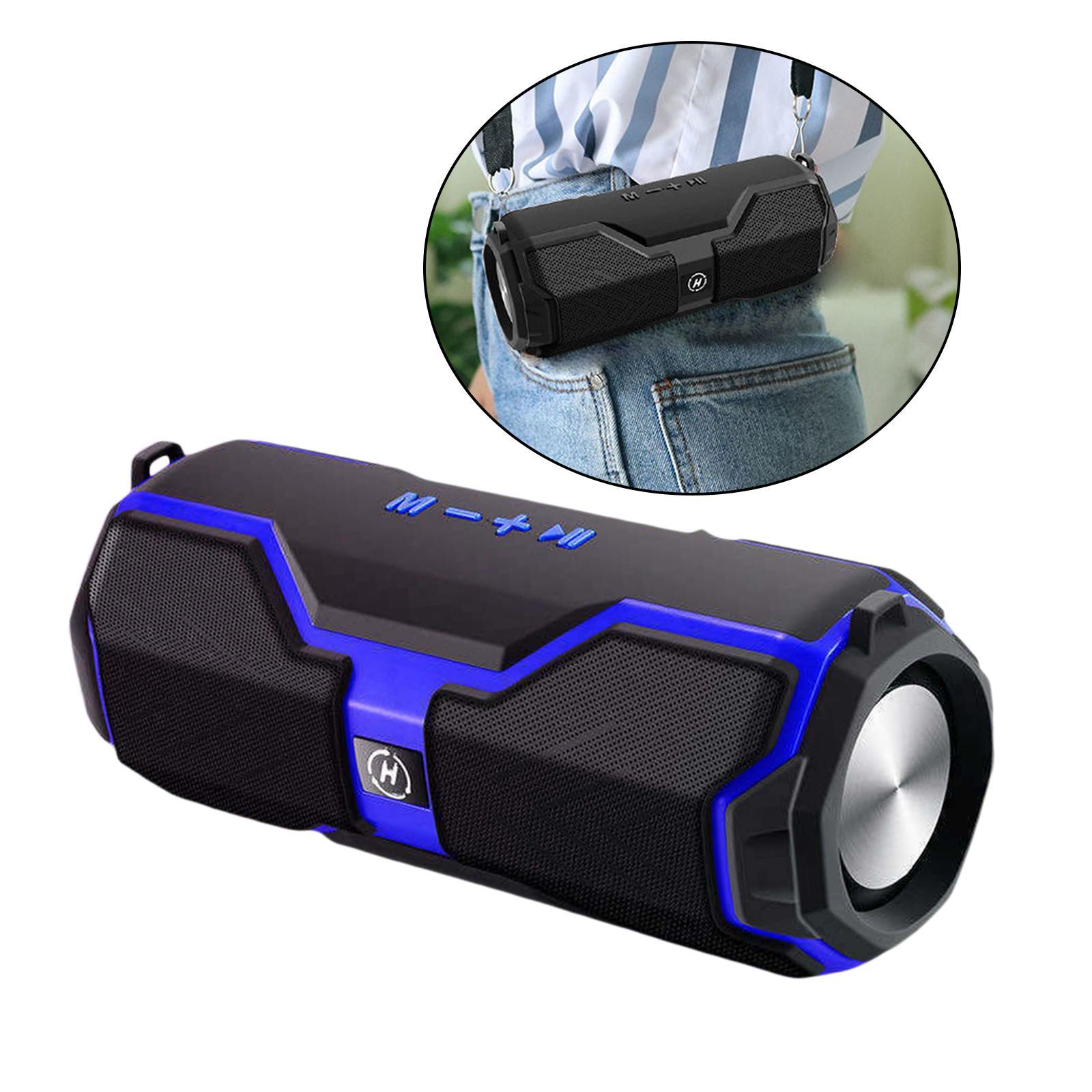 Wireless Speakers Loudspeakers for Home PC Notebook Outdoor Indoor Blue