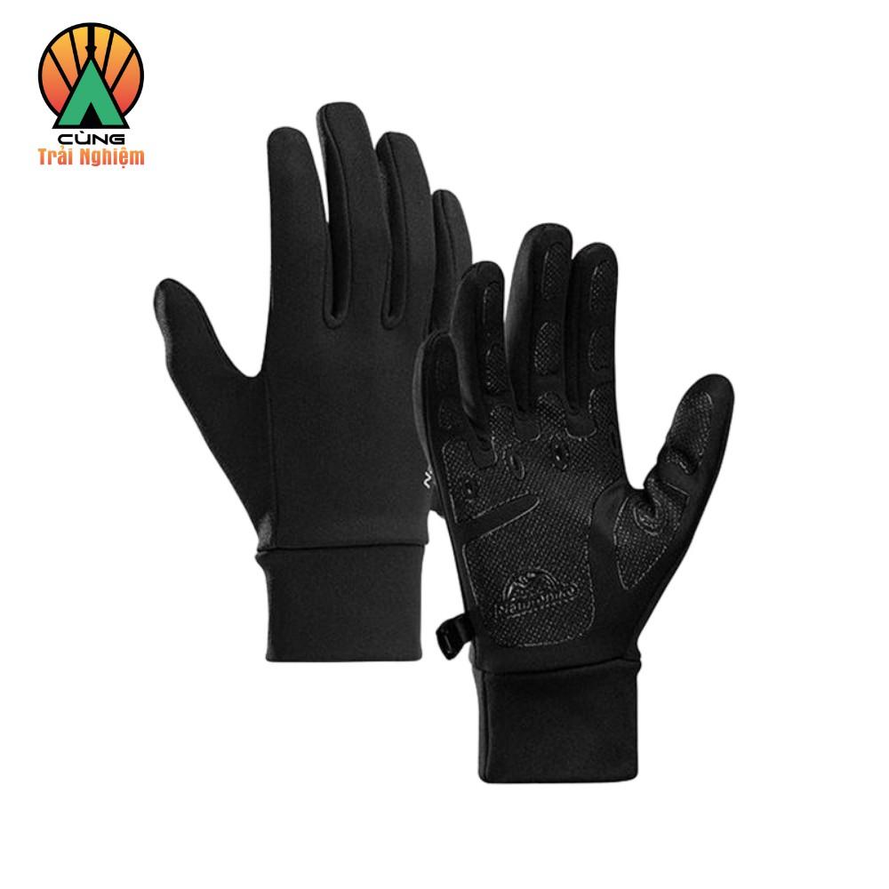 Găng Tay Giữ Ấm Cảm Ứng Chống Trơn Trượt Naturehike Dành Cho Dã Ngoại Hoạt Động Ngoài Trời NH20FS032