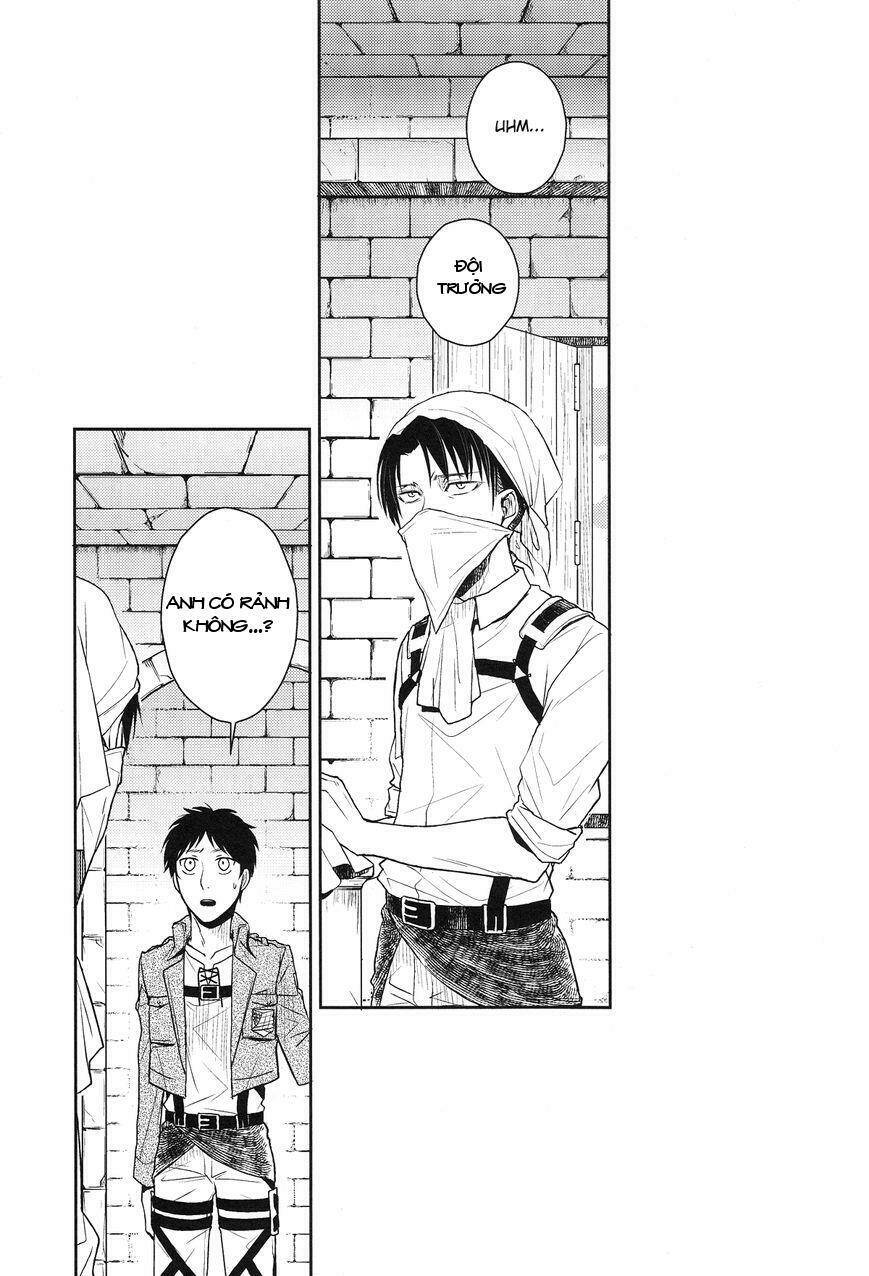 doujinshi về đội trưởng levi: hóa trang chapter 1 4