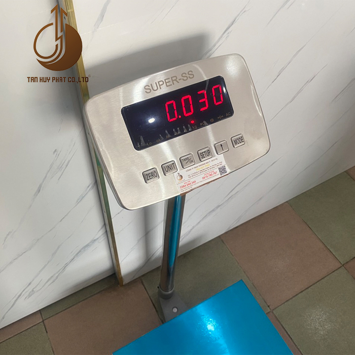 Cân Bàn Điện Tử JWS - Mặt Bàn Cân 400x500MM - Đầu Chỉ Thị Chống Nước