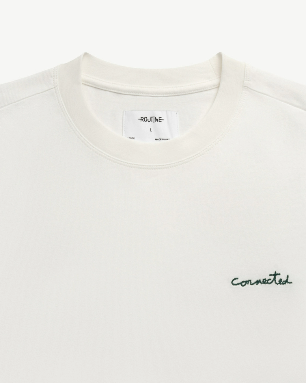 Áo thun unisex ROUTINE form Loose - 10S24TSSU001 | LASTORE MENSWEAR