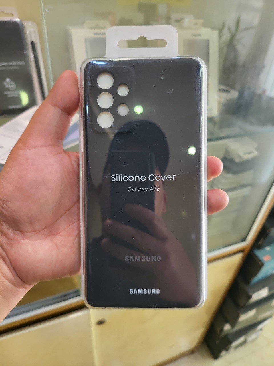 Hình ảnh Ốp lưng dẻo Silicone Samsung Galaxy A72 EF-PA725 - Hàng chính hãng