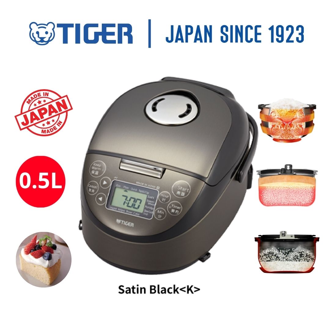 Nồi Cơm Nhiệt Cảm Ứng Tiger JPF-A55W 0.55 lít - Hàng chính hãng